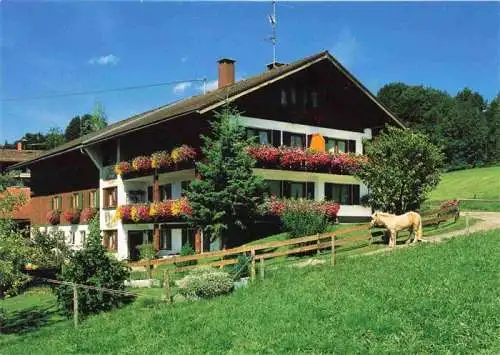 AK / Ansichtskarte  Unterthalhofen_Allgaeu Gaestehaus Haus am Wildbach