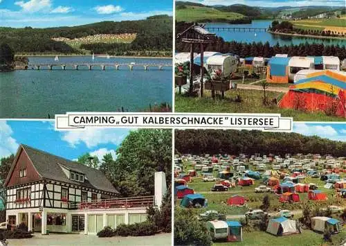 AK / Ansichtskarte  Kalberschnacke_Drolshagen Camping Gut Kalberschnacke am Listersee Panorama