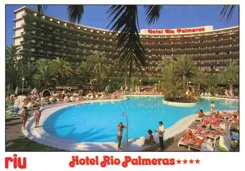 AK / Ansichtskarte 73987109 Playa_del_Ingles_Gran_Canaria_ES Hotel Rio Palmeras Piscina