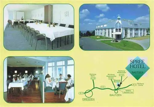 AK / Ansichtskarte  Bautzen_Sachsen Spreehotel Restaurant Tagungsraum