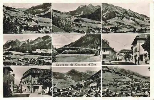 AK / Ansichtskarte  Chateau-d_Oex_VD Vue partielle
