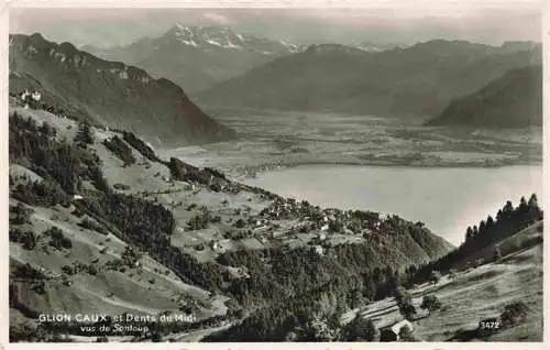 AK / Ansichtskarte  Glion__VD Caux et Dents du Midi vus de Sonloup