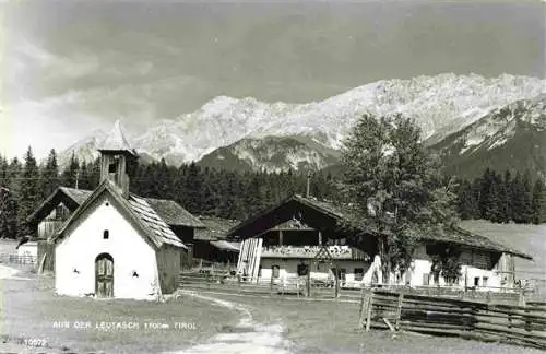 AK / Ansichtskarte  Leutasch_Tirol_AT Panorama Gasthof Kapelle