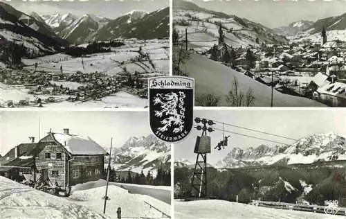 AK / Ansichtskarte  Schladming_Obersteiermark_AT Panorama Gasthaus Sessellift