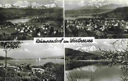 AK / Ansichtskarte  Krumpendorf_Woerthersee_AT Panorama Seepartien