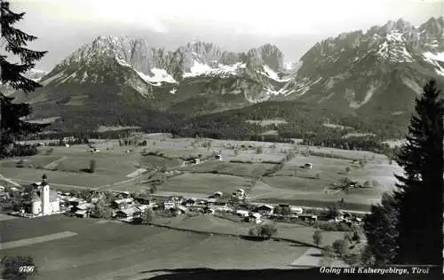 AK / Ansichtskarte  Going_Ellmau_Wilden_Kaiser_Tirol_AT Fliegeraufnahme