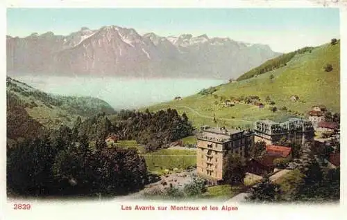 AK / Ansichtskarte  Les_Avants_VD sur Montreux et les Alpes