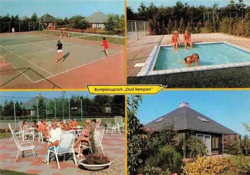 AK / Ansichtskarte  Stavenisse_Tholen Bungalowpark Oud Kempen Tennisplatz Swimming Pool