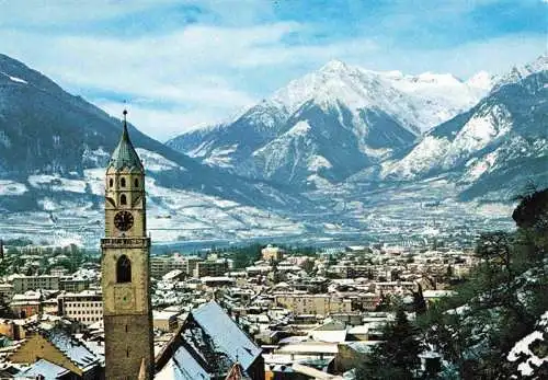 AK / Ansichtskarte  Meran_MERANO_IT Stadtpanorama Alpen