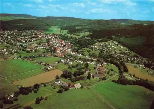 AK / Ansichtskarte  Sand_Emstal Panorama Erholungsort Kur- und Thermalbad Naturpark Habichtswald