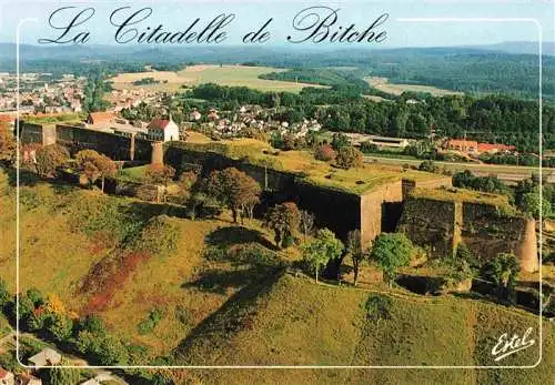 AK / Ansichtskarte  Bitche_Bitsch_57_Moselle_Lothringen La Citadelle vue aérienne