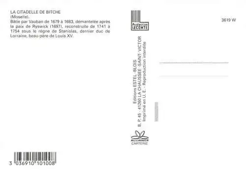 AK / Ansichtskarte  Bitche_Bitsch_57_Moselle_Lothringen La Citadelle vue aérienne