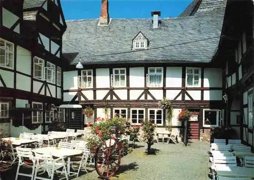 AK / Ansichtskarte  GOSLAR Weisser Schwan Restaurant Zinnfiguren-Museum