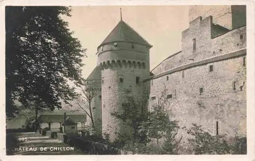 AK / Ansichtskarte  Chateau_de_Chillon_Montreux_VD Ansicht