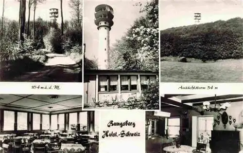 AK / Ansichtskarte  Bungsberg_Schoenwalde_am_Bungsberg_Schleswig-Holstein Waldrestaurant Bungsberg Gastraeume Aussichtsturm 