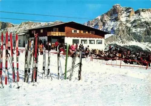 AK / Ansichtskarte  La_Villa__Val_Badia_Gadertal_Suedtirol_IT Rifugio Berghaus Piz la Villa Wintersportplatz Dolomiten