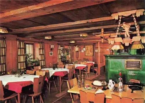 AK / Ansichtskarte  Glashuette_Bonndorf Hoehengasthof im Schwarzwald Gastraum