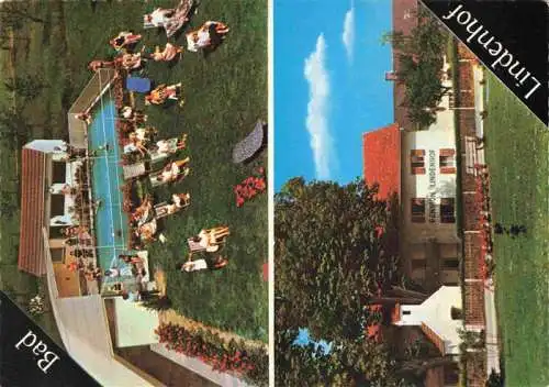 AK / Ansichtskarte  BAD_FuessING Pension Lindenhof Swimming Pool Liegewiese