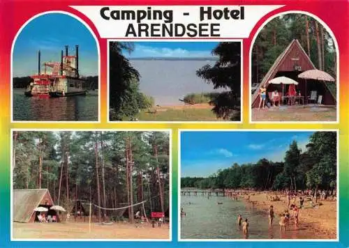 AK / Ansichtskarte  Arendsee_Altmark_Sachsen-Anhalt Camping-Hotel Badestrand