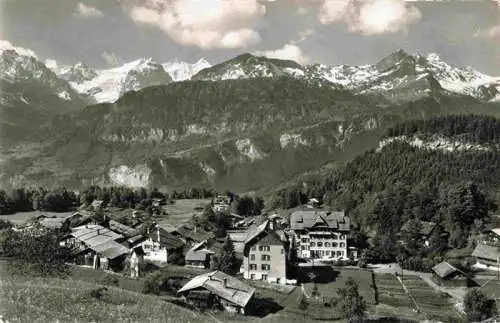 AK / Ansichtskarte  Hohfluh-Hasliberg_Bruenig_BE Panorama Blick gegen Wetterhoerner