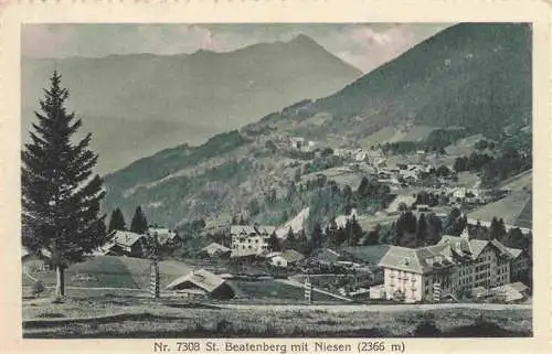 AK / Ansichtskarte  St_Beatenberg_BE Panorama Blick zum Niesen