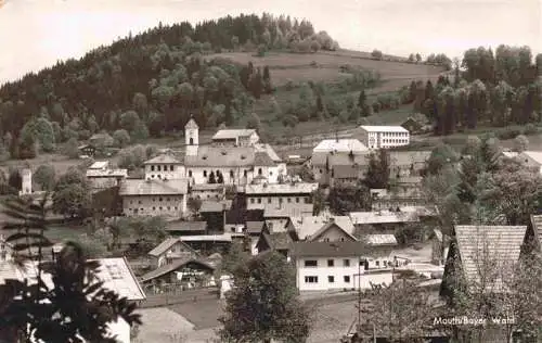 AK / Ansichtskarte 73987700 Mauth_Niederbayern Ortsansicht mit Kirche