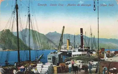 AK / Ansichtskarte  SANTA_CRUZ__DE_TENERIFE_ES Muelles de descarga