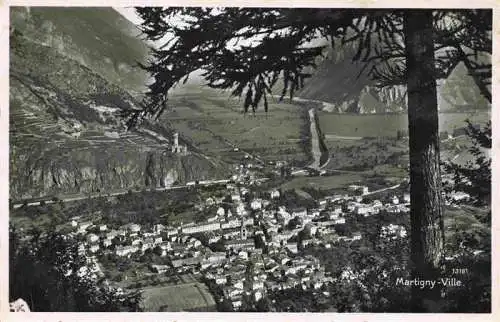 AK / Ansichtskarte  MARTIGNY__Martinaco_VS Panorama Blick ins Tal