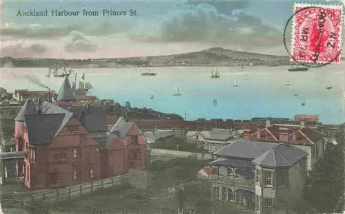 AK / Ansichtskarte 73987721 Auckland_New_Zealand Harbour as seen from Princes Street