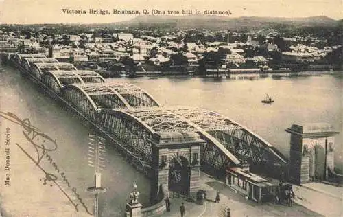 AK / Ansichtskarte  Brisbane_Queensland_Australia Victoria Bridge