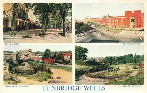 AK / Ansichtskarte  Tunbridge__Wells_UK The Pantiles The Civic Centre Toad Rock Rusthall Cleverly Grounds