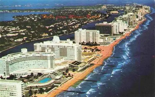 AK / Ansichtskarte 73987855 MIAMI_Florida_USA Resort capital of the world Fliegeraufnahme