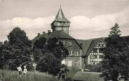 AK / Ansichtskarte  Waechtersbach Ev Kirche