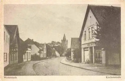 AK / Ansichtskarte  Westerstede Kirchenstrasse