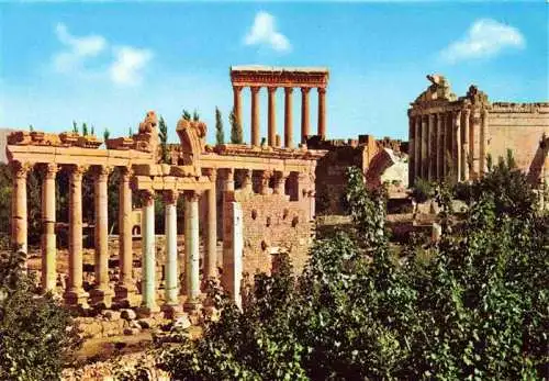 AK / Ansichtskarte  Baalbek_Baalbeck_Lebanon Remains of the Roman Market