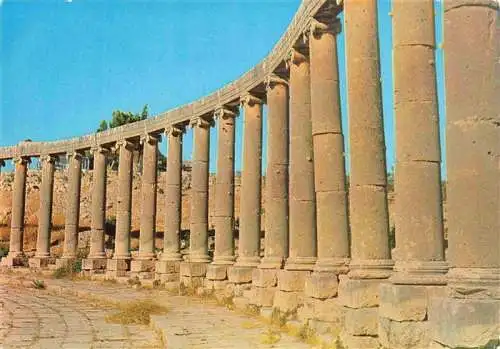 AK / Ansichtskarte  Jerash_Jordanien Pillars of Jerash