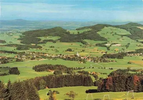 AK / Ansichtskarte  Anger_Bad_Reichenhall Berggasthaus Fuermann Alm mit Blick auf Anger Fliegeraufnahme