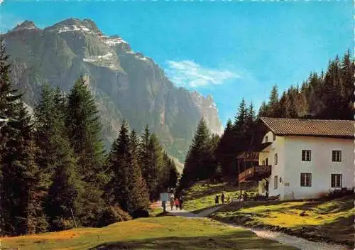AK / Ansichtskarte 73987947 Stubaital_Tirol_AT Alpenwirtschaft Herzeben mit Kirchdachspitze
