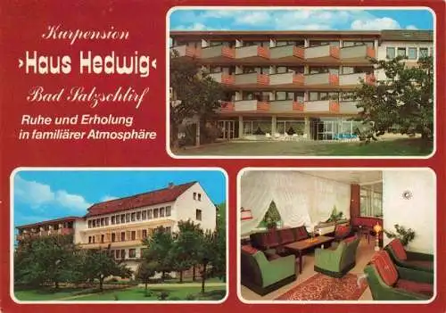 AK / Ansichtskarte 73987951 Bad_Salzschlirf Kurpension Haus Hedwig Gastraum