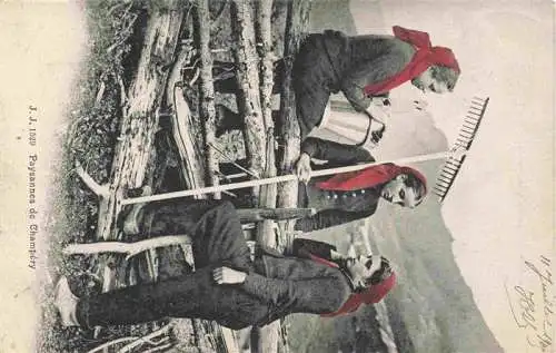 AK / Ansichtskarte  Champery_VS Paysannes de Champéry