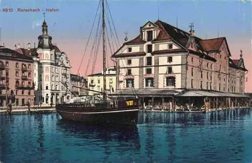 AK / Ansichtskarte  RORSCHACH_Bodensee_SG Hafen