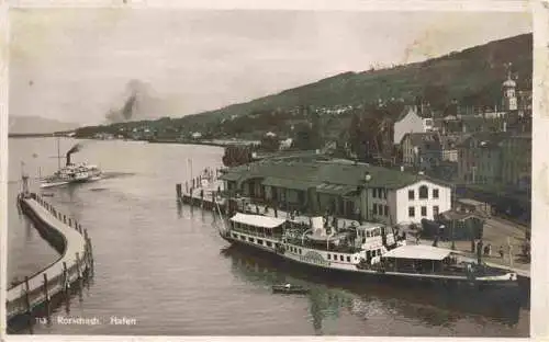 AK / Ansichtskarte  RORSCHACH_Bodensee_SG Hafen