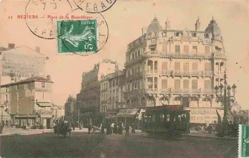 AK / Ansichtskarte  BEZIERS_34_Herault Place de la République