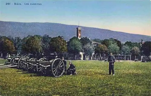 AK / Ansichtskarte  Biere__VD Les casernes Kasernen Kanonen