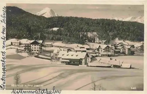 AK / Ansichtskarte  Seefeld_Tirol Winterpanorama