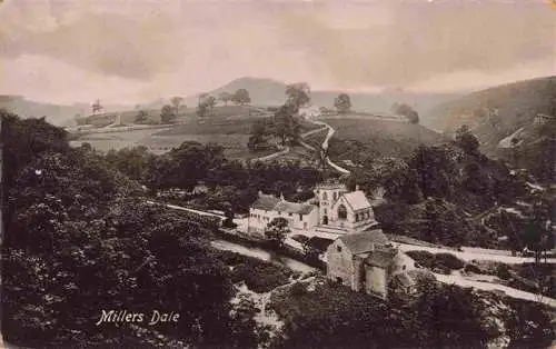 AK / Ansichtskarte  Millers_Dale_Buxton_Derbyshire_UK Panorama