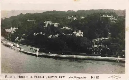 AK / Ansichtskarte  Cowes_Isle_of_Wight_UK Egypt House and Front aerial view