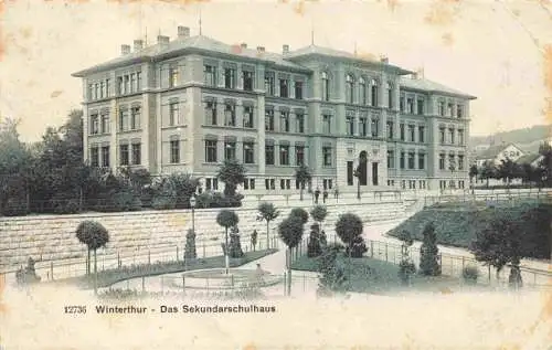 AK / Ansichtskarte  WINTERTHUR__ZH Sekundarschulhaus