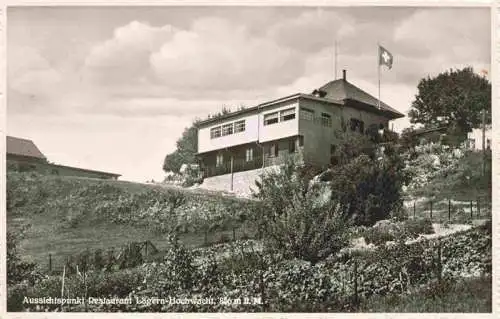 AK / Ansichtskarte  Laegern-Hochwacht_Regensberg_Dielsdorf_ZH Aussichtspunkt Restaurant