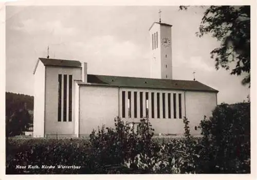 AK / Ansichtskarte  WINTERTHUR__ZH Neue Katholische Kirche